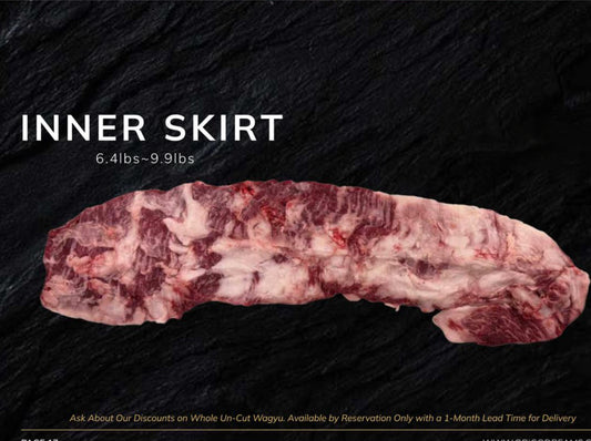 Nagano Premium A5 Wagyu Inner Skirt Block 4~7LB