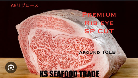 Nagano Premium Japanese Wagyu A5 Ribeye Block 8~10LB