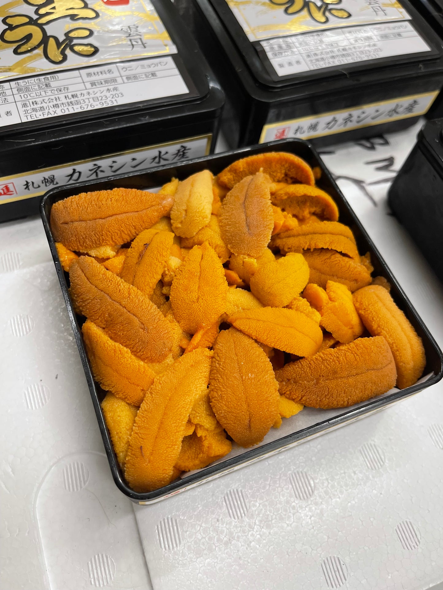 Premium AA Hokkaido Ezo Bafun Uni (KANESHIN)250g